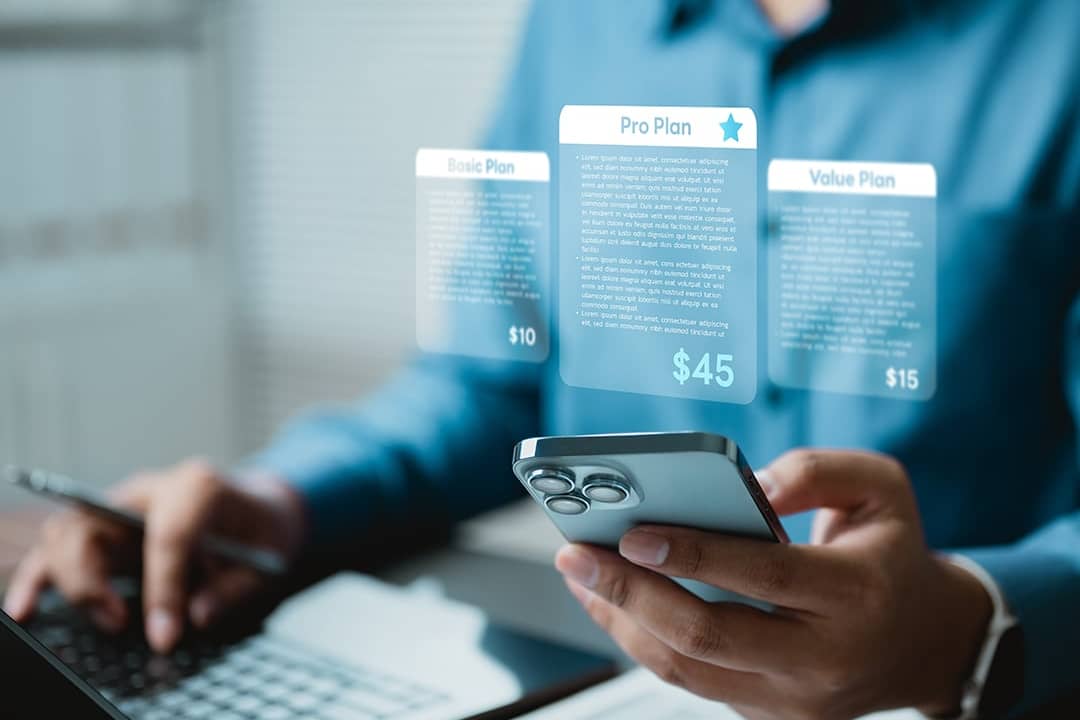 A user managing multiple subscription plans.